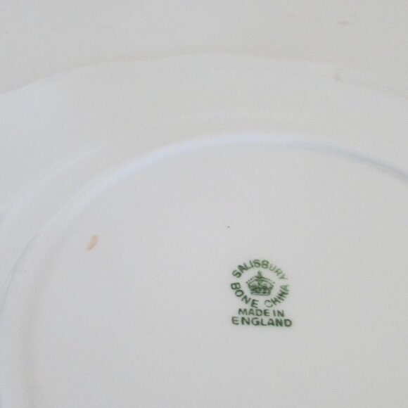 Vintage Salisbury Cake Plate 10.5" serving platter - Picture 8 of 10